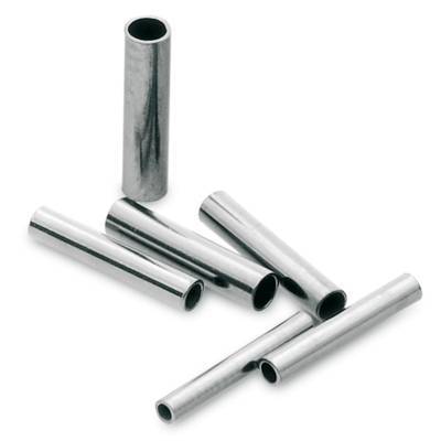 Manicotti Da Pesca, Tubo Filo Di Rame Leader Filo Di Pesca Manicotto A Crimpare Doppio Barilotto Kit Conduttore Tubo (100 Pezzi)(2.0mm*10mm - Foto 7